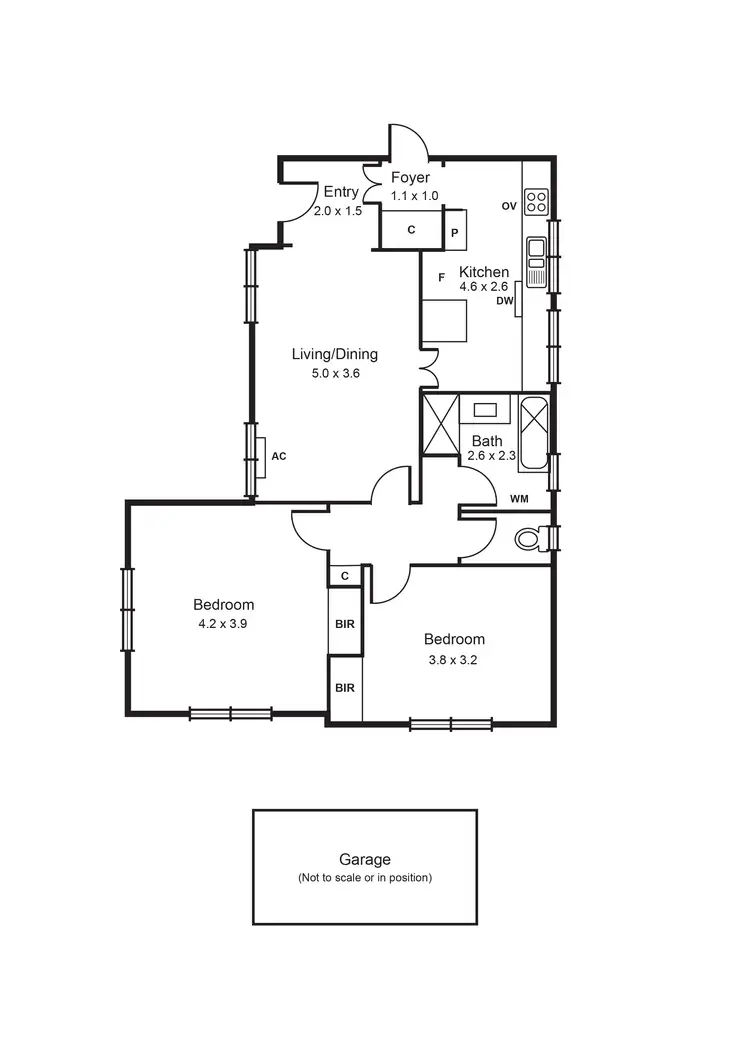 Floorplan of Homely apartment listing, 1/1 Hughenden Road, St Kilda East VIC 3183