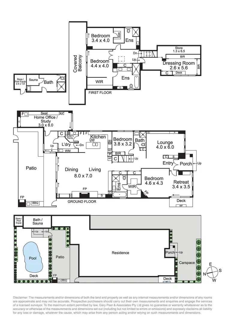 Floorplan of Homely house listing, 40 Macgowan Avenue, Glen Huntly VIC 3163