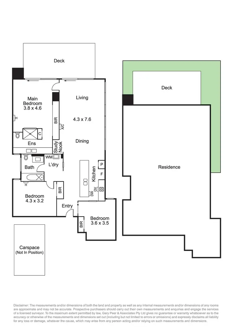 Floorplan of Homely apartment listing, 201/677 Glen Huntly Road, Caulfield VIC 3162