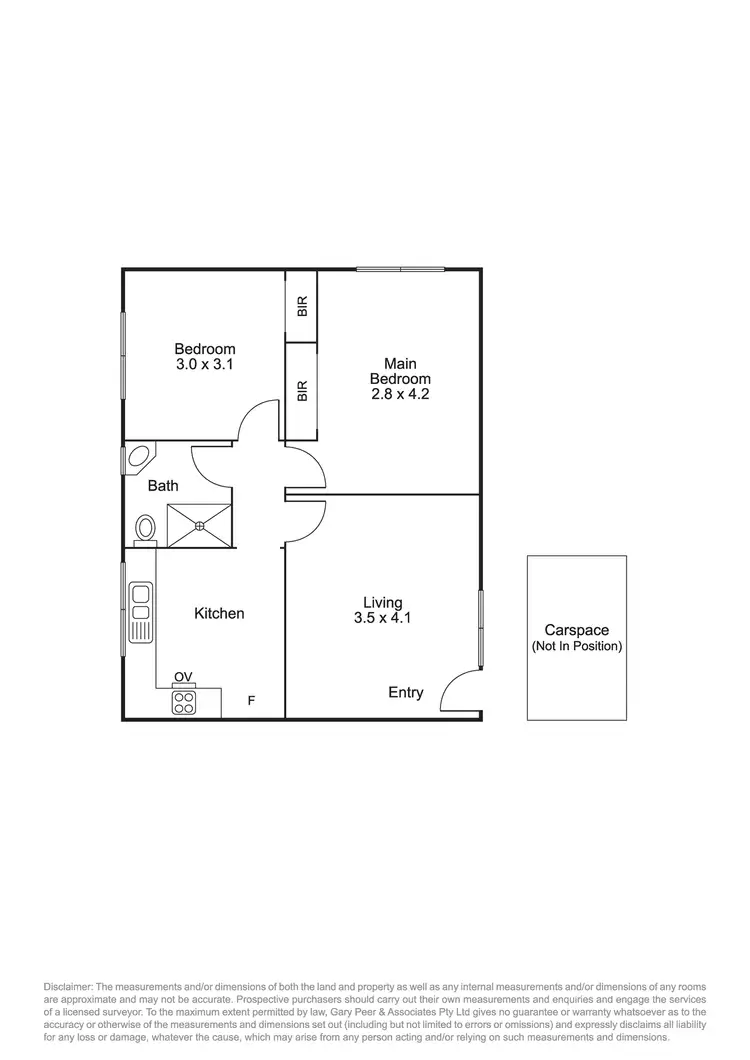Floorplan of Homely apartment listing, 9/144 Oakleigh Road, Carnegie VIC 3163