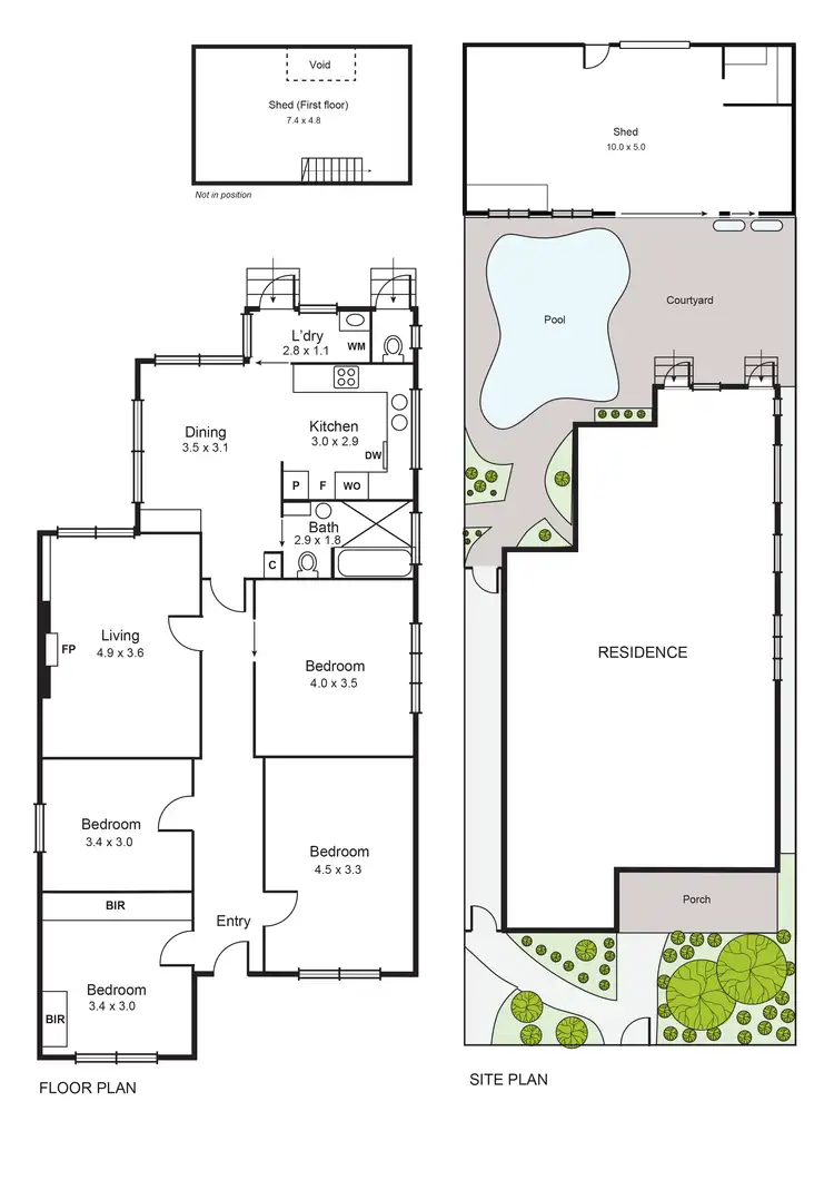Floorplan of Homely house listing, 14 Grosvenor Street, Balaclava VIC 3183