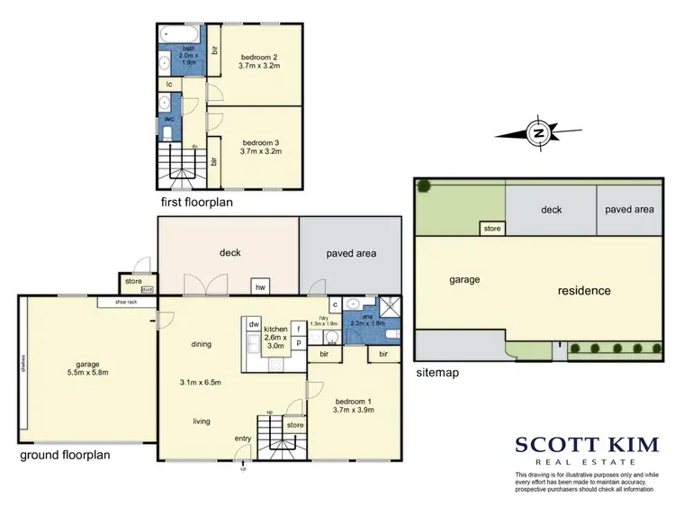 Floorplan of Homely townhouse listing, 25 Gateway Close, Chadstone VIC 3148