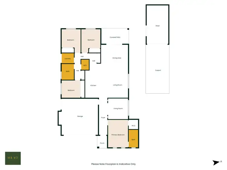 Floorplan of Homely house listing, 5 Orchard Drive, Kirkwood QLD 4680