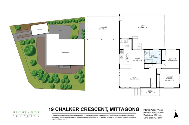 Floorplan of Homely house listing, 19 Chalker Crescent, Mittagong NSW 2575