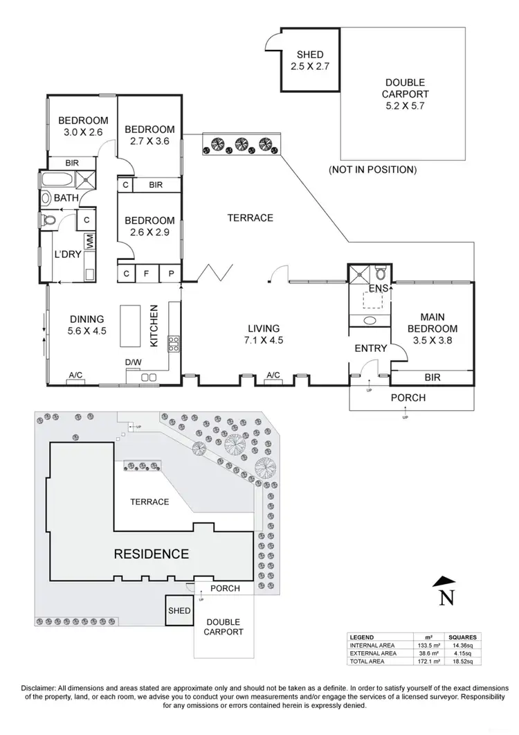 Floorplan of Homely house listing, 10 Maculata Walk, Vermont South VIC 3133