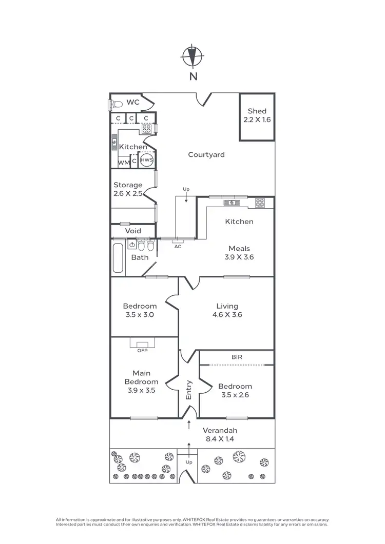 Floorplan of Homely house listing, 122 Richmond Terrace, Richmond VIC 3121