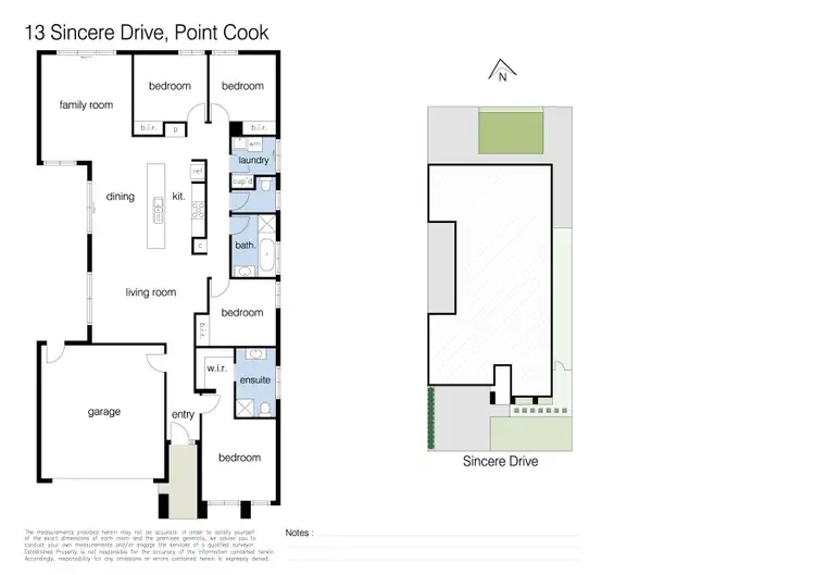 Floorplan of Homely house listing, 13 Sincere Drive, Point Cook VIC 3030