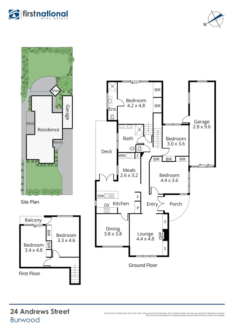 Floorplan of Homely house listing, 24 Andrews Street, Burwood VIC 3125