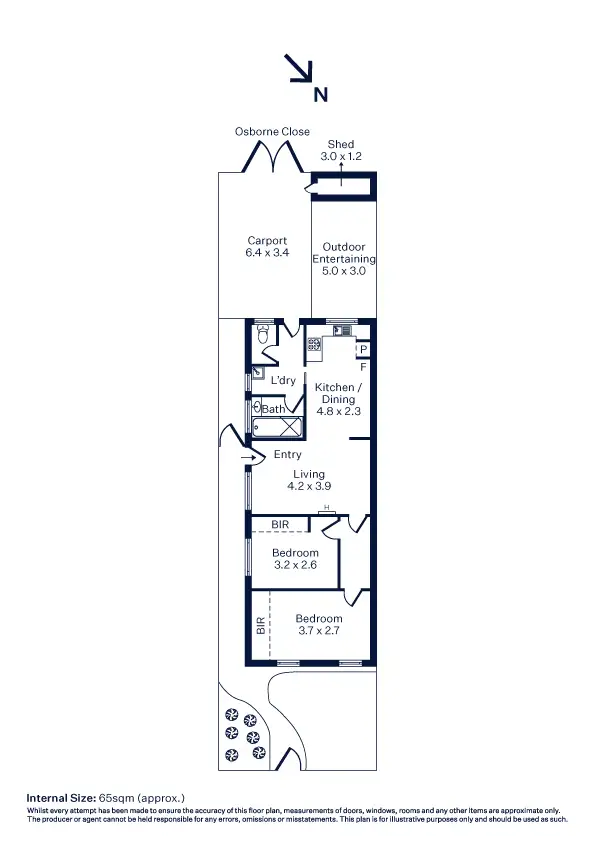 Floorplan of Homely house listing, 79 Osborne Street, Williamstown VIC 3016