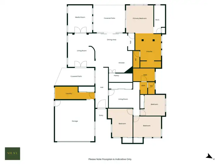 Floorplan of Homely house listing, 4 Wyara Close, Clinton QLD 4680