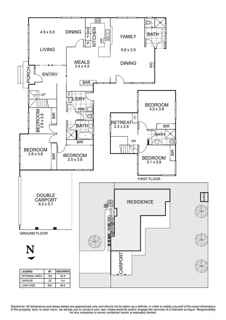 Floorplan of Homely house listing, 24 Hastings Avenue, Blackburn South VIC 3130