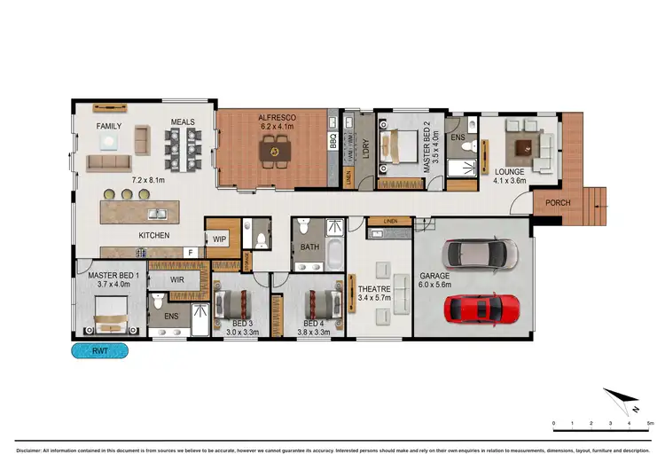 Floorplan of Homely house listing, 14 Laurel Martyn View, Whitlam ACT 2611