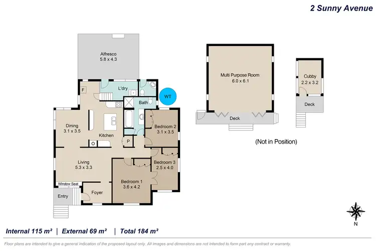 Floorplan of Homely house listing, 2 Sunny Avenue, Wavell Heights QLD 4012