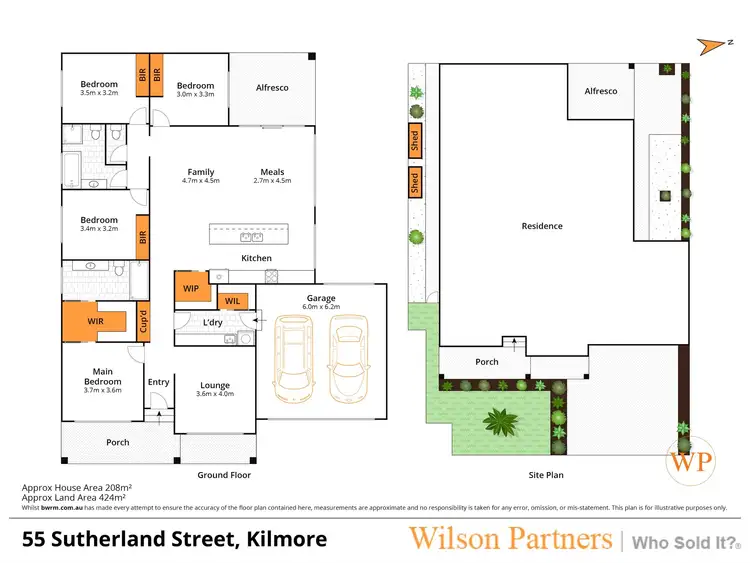 Floorplan of Homely house listing, 55 Sutherland Street, Kilmore VIC 3764