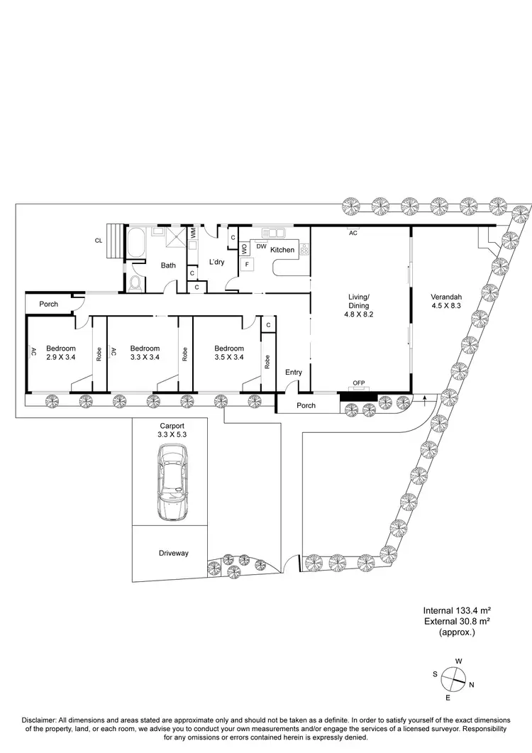 Floorplan of Homely house listing, 1A Nanoon Close, Brighton VIC 3186