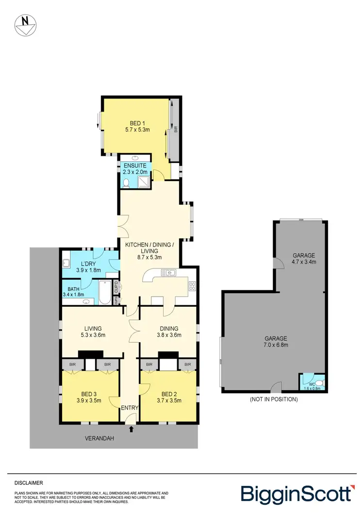 Floorplan of Homely house listing, 1001 Dana Street, Ballarat Central VIC 3350