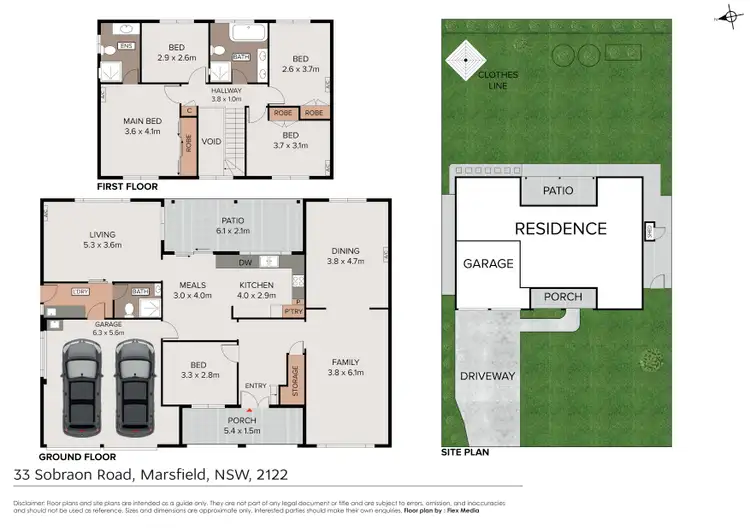 Floorplan of Homely house listing, 33 Sobraon Road, Marsfield NSW 2122