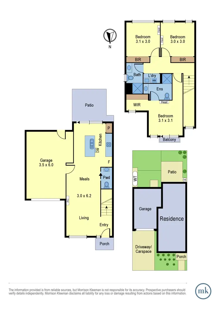 Floorplan of Homely house listing, 23 Tata Way, Doreen VIC 3754