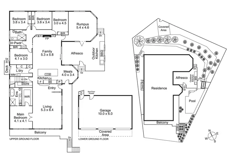 Floorplan of Homely house listing, 4 Rennat Court, Harkaway VIC 3806