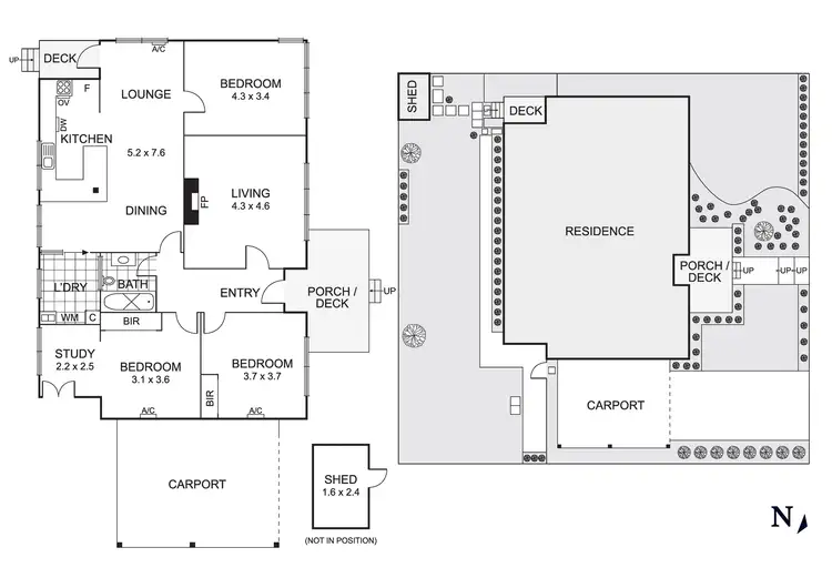 Floorplan of Homely house listing, 6A Kelvin Grove, Chelsea VIC 3196