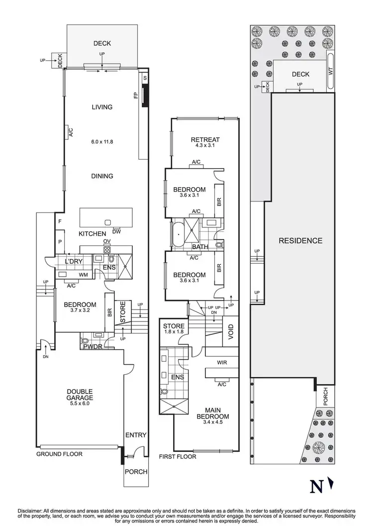 Floorplan of Homely townhouse listing, 19 William Street, Bulleen VIC 3105