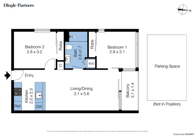 Floorplan of Homely apartment listing, 2601 & 405P/245 City Road, Southbank VIC 3006