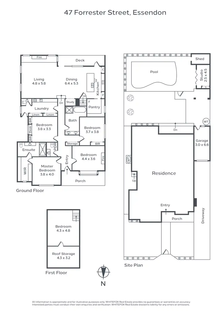 Floorplan of Homely house listing, 47 Forrester Street, Essendon VIC 3040