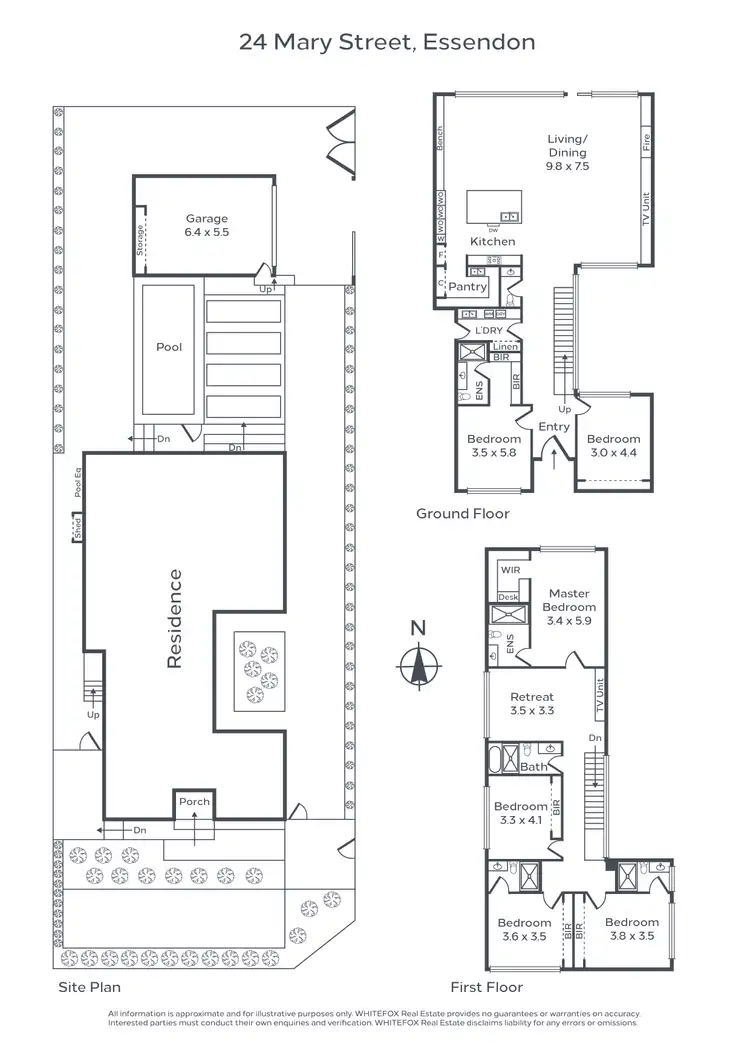 Floorplan of Homely house listing, 24 Mary Street, Essendon VIC 3040