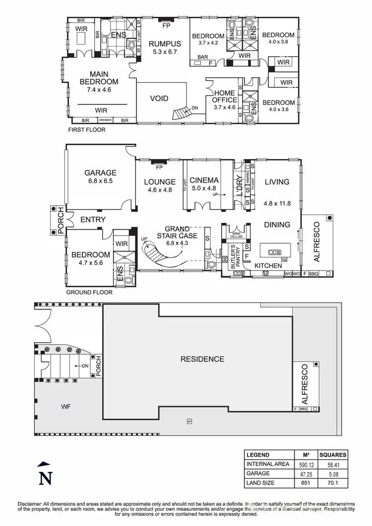 Floorplan of Homely house listing, 7 Keir Avenue, Doncaster East VIC 3109