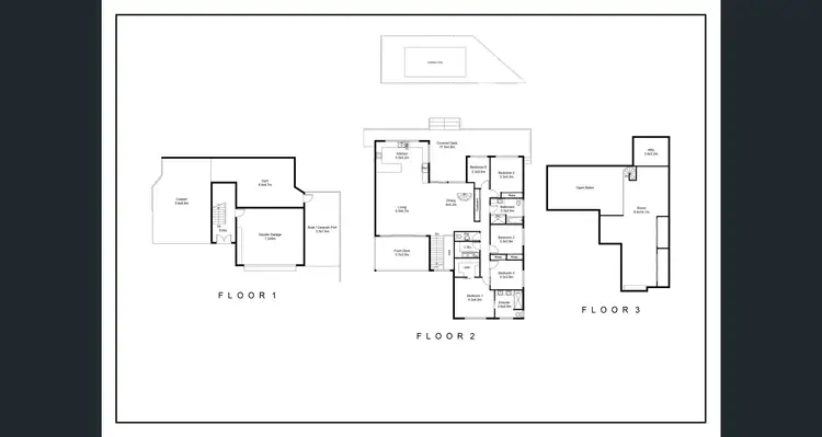 Floorplan of Homely house listing, 27 Flagship Drive, Trinity Beach QLD 4879