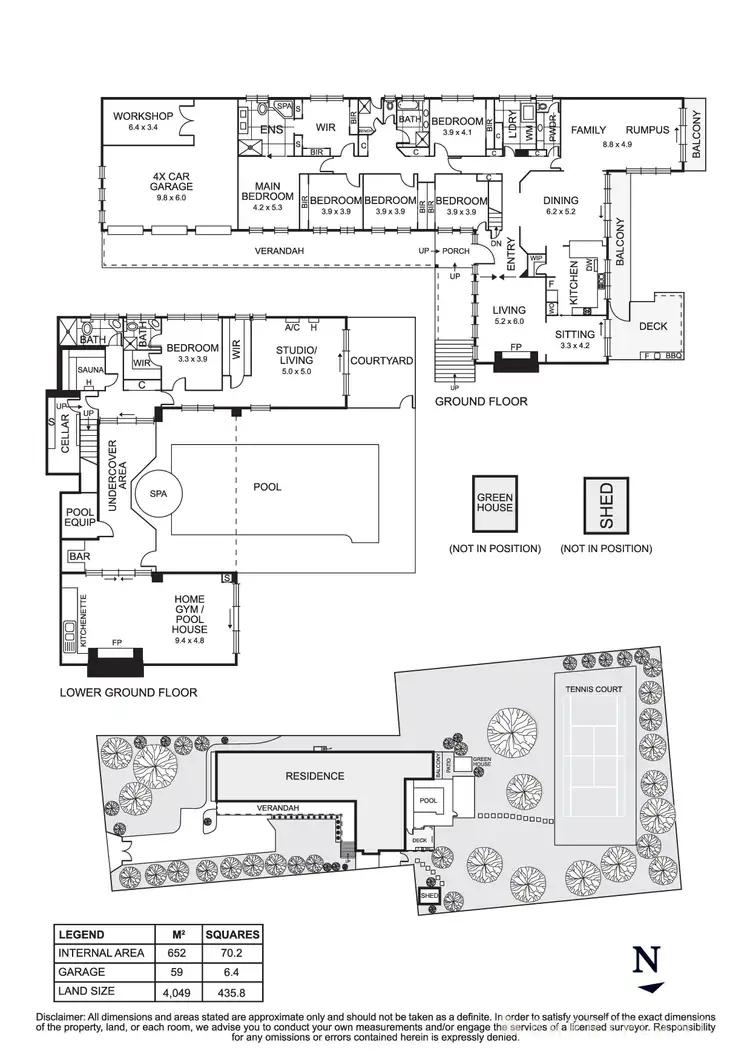 Floorplan of Homely house listing, 13-15 Smedley Road, Park Orchards VIC 3114
