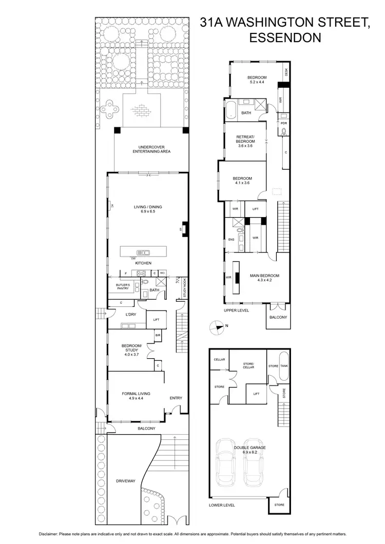 Floorplan of Homely house listing, 31A Washington Street, Essendon VIC 3040