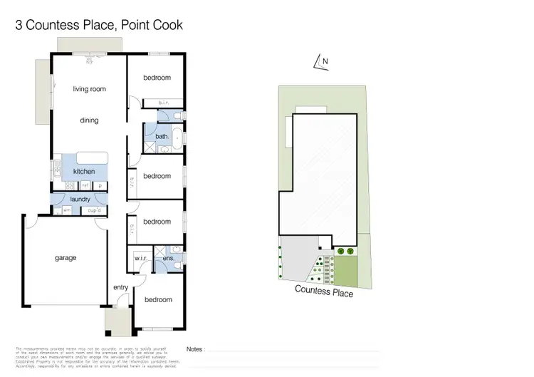 Floorplan of Homely house listing, 3 Countess Place, Point Cook VIC 3030