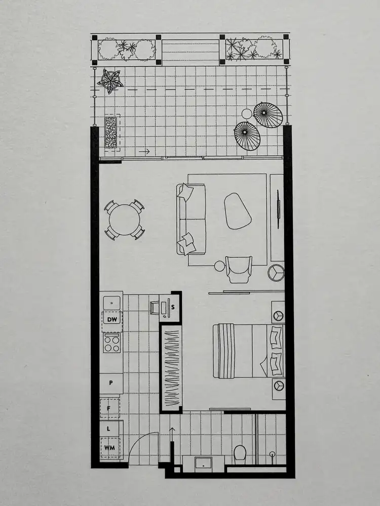 Floorplan of Homely apartment listing, 108/72 Wests Road, Maribyrnong VIC 3032