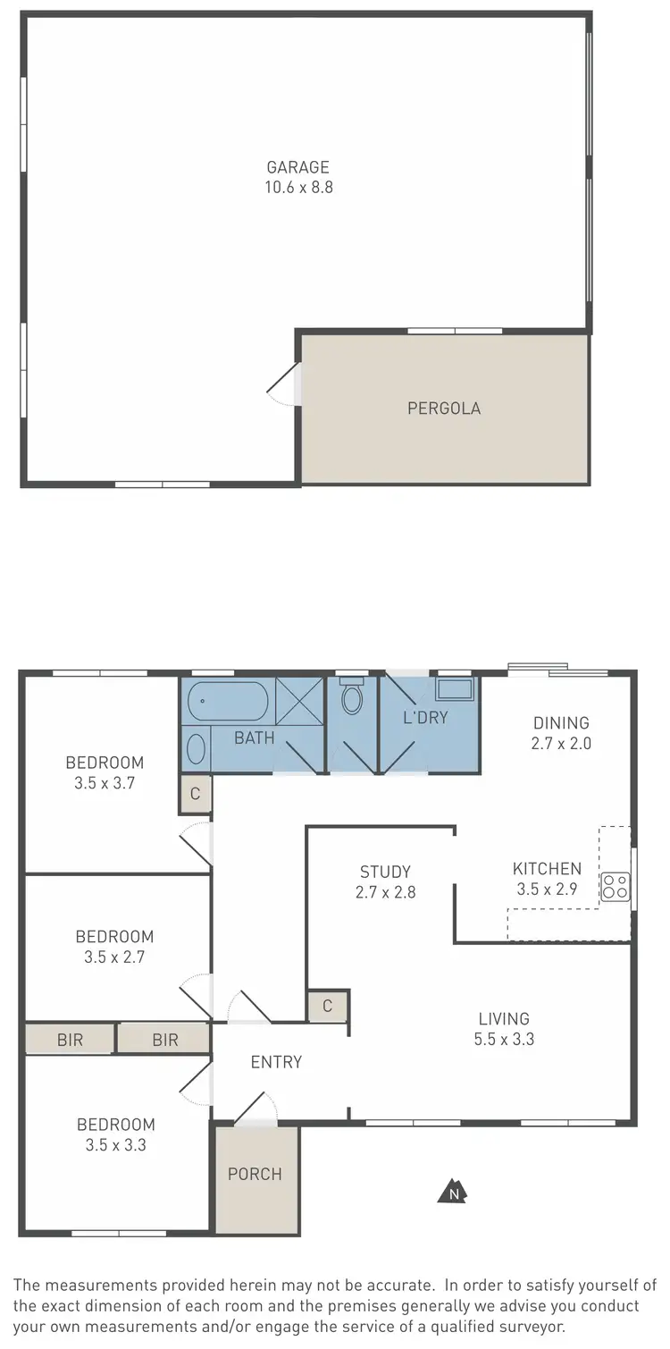 Floorplan of Homely house listing, 11 Wimmera Crescent, Keilor Downs VIC 3038
