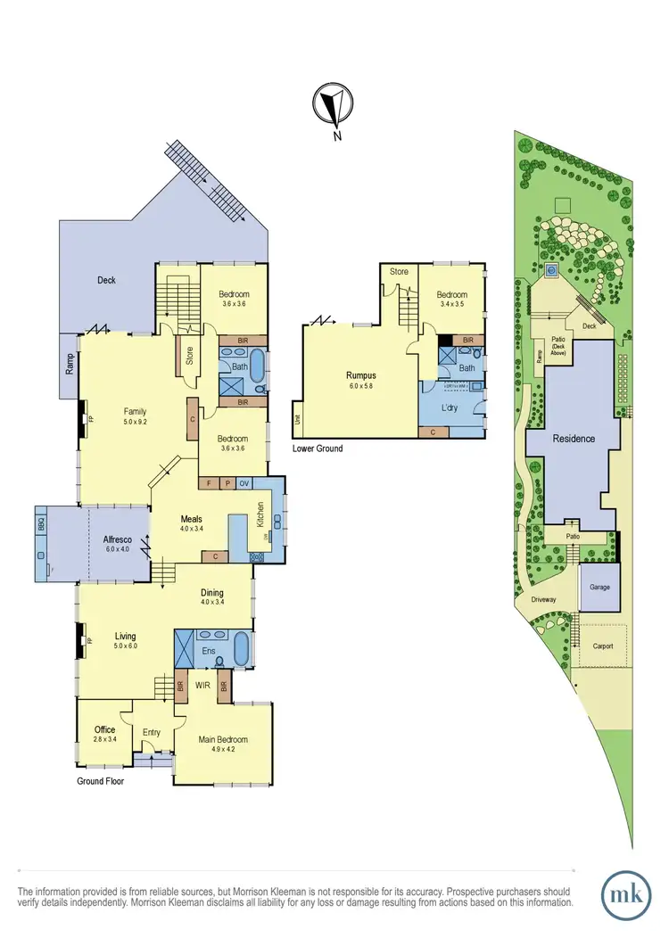 Floorplan of Homely house listing, 24 Heacham Road, Eltham North VIC 3095