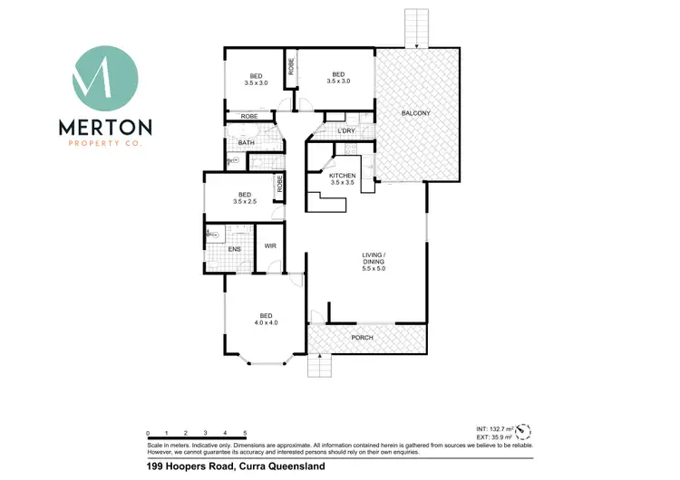 Floorplan of Homely house listing, 199 Hoopers Road, Curra QLD 4570