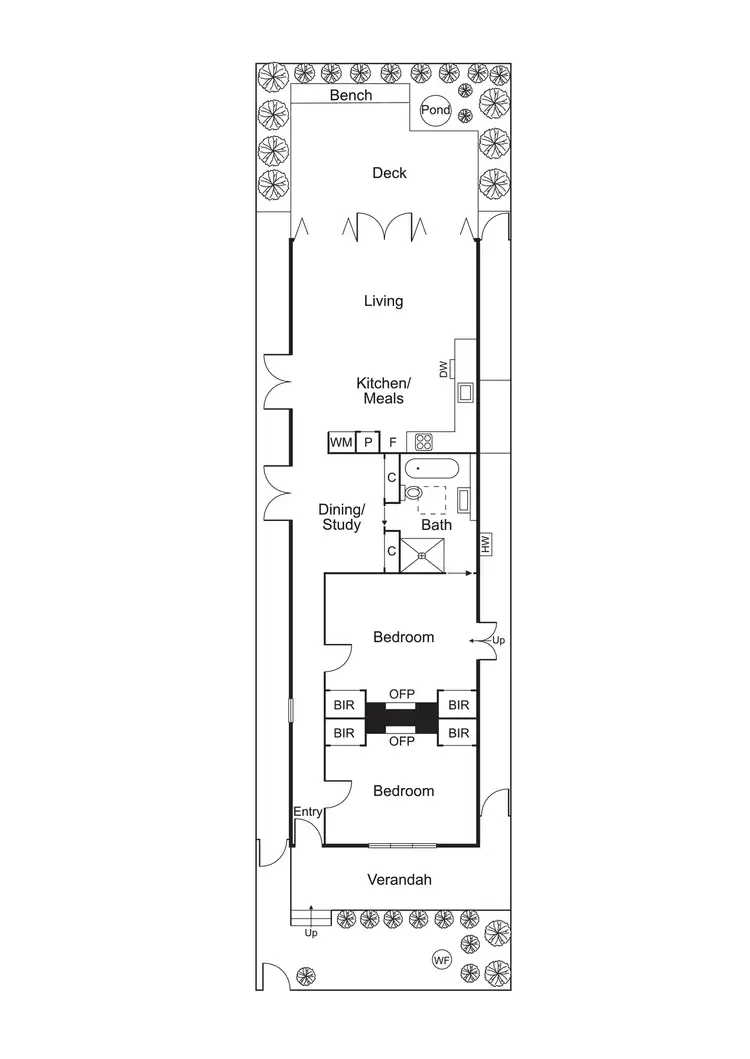 Floorplan of Homely house listing, 74 Lewisham Road, Windsor VIC 3181