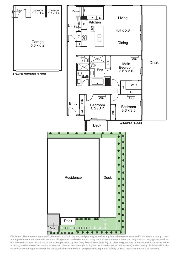 Floorplan of Homely townhouse listing, 5/20 Rigby Avenue, Carnegie VIC 3163
