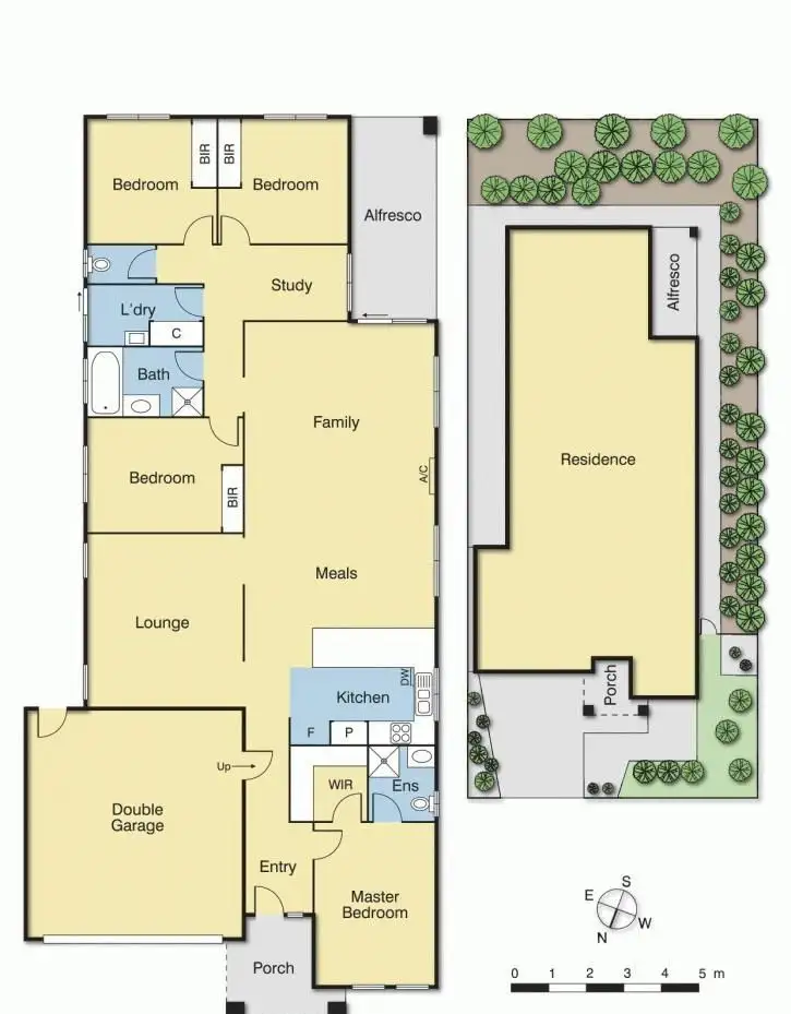 Floorplan of Homely house listing, 10 Mollison Drive, Doreen VIC 3754