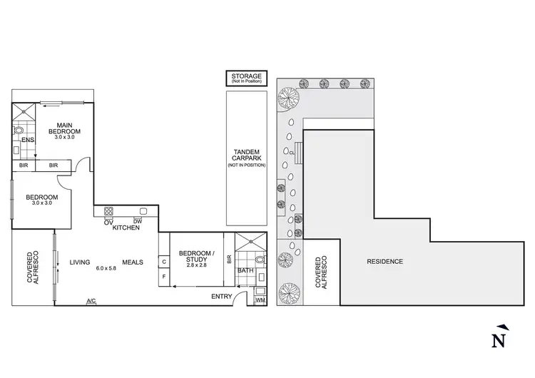 Floorplan of Homely apartment listing, 7/8 Clydebank Road, Edithvale VIC 3196