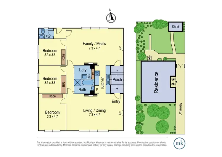 Floorplan of Homely house listing, 105 Nepean Street, Greensborough VIC 3088