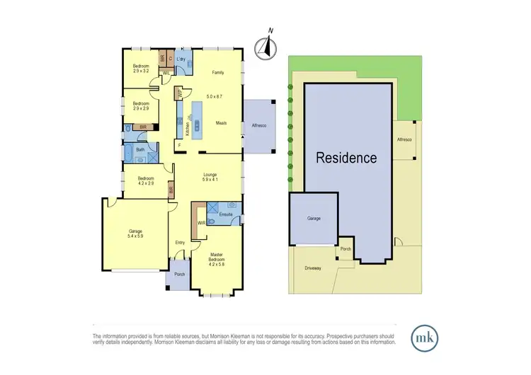 Floorplan of Homely house listing, 16 Euclid Road, Kalkallo VIC 3064