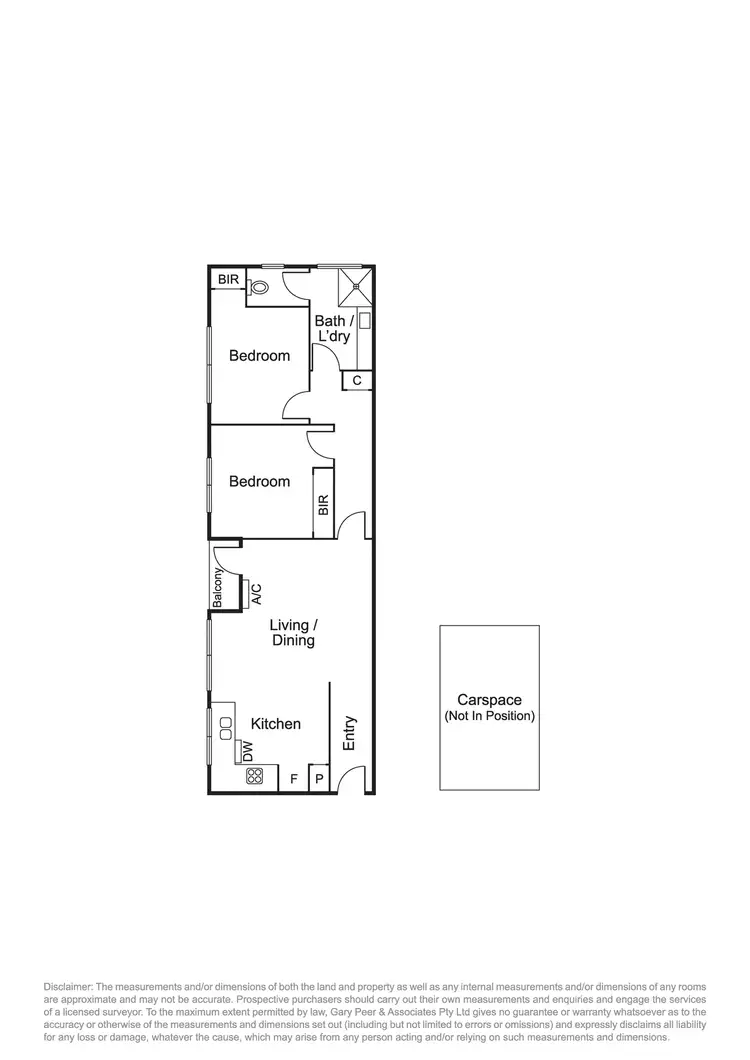 Floorplan of Homely apartment listing, 8/302 Glen Eira Road, Elsternwick VIC 3185