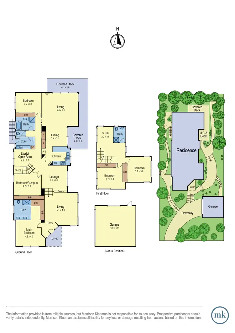 Floorplan of Homely house listing, 61 Milborne Crescent, Eltham VIC 3095