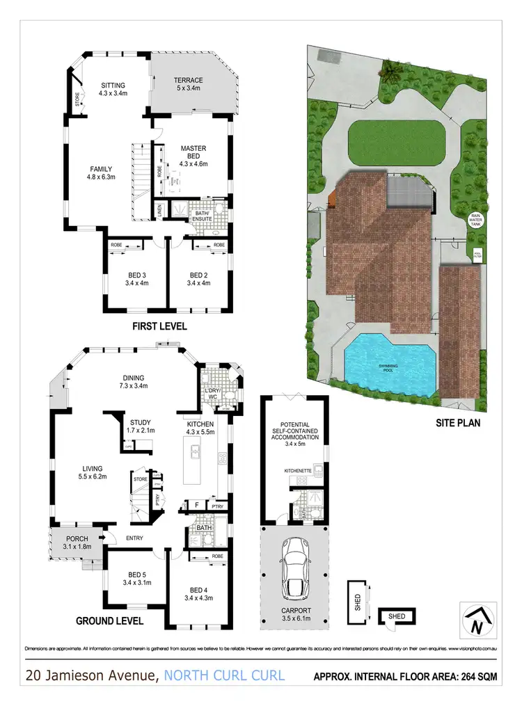 Floorplan of Homely house listing, 20 Jamieson Avenue, North Curl Curl NSW 2099