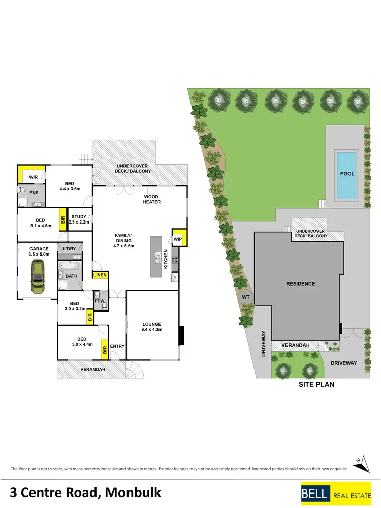 Floorplan of Homely house listing, 3 Centre Road, Monbulk VIC 3793