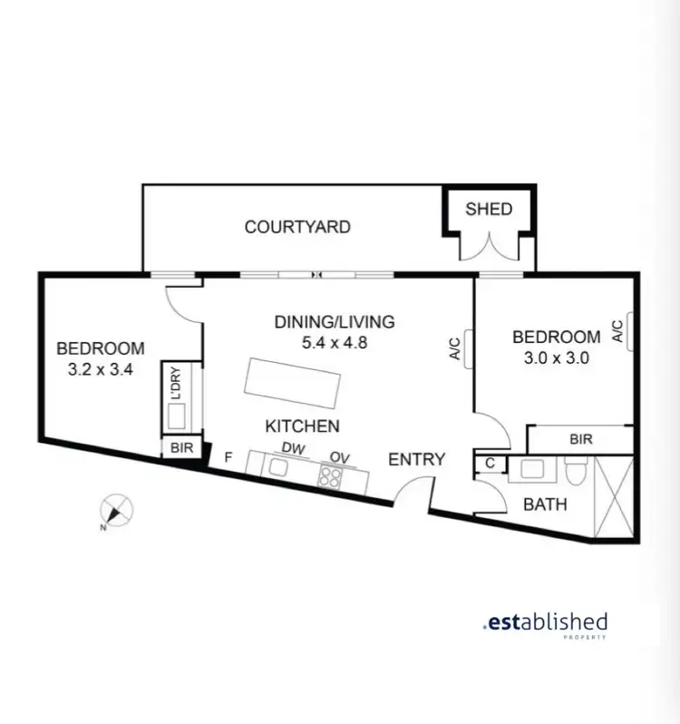 Floorplan of Homely house listing, 114/59 Thistlethwaite Street, South Melbourne VIC 3205