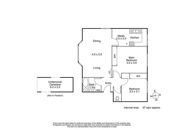 Floorplan of Homely apartment listing, 3/45 Caroline Street, South Yarra VIC 3141