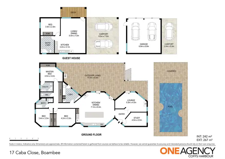 Floorplan of Homely house listing, 17 Caba Close, Boambee NSW 2450